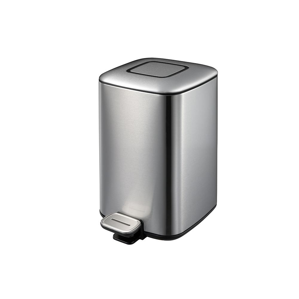 EKO Stainless steel Square with Pedal EKO Bin 20 Liters