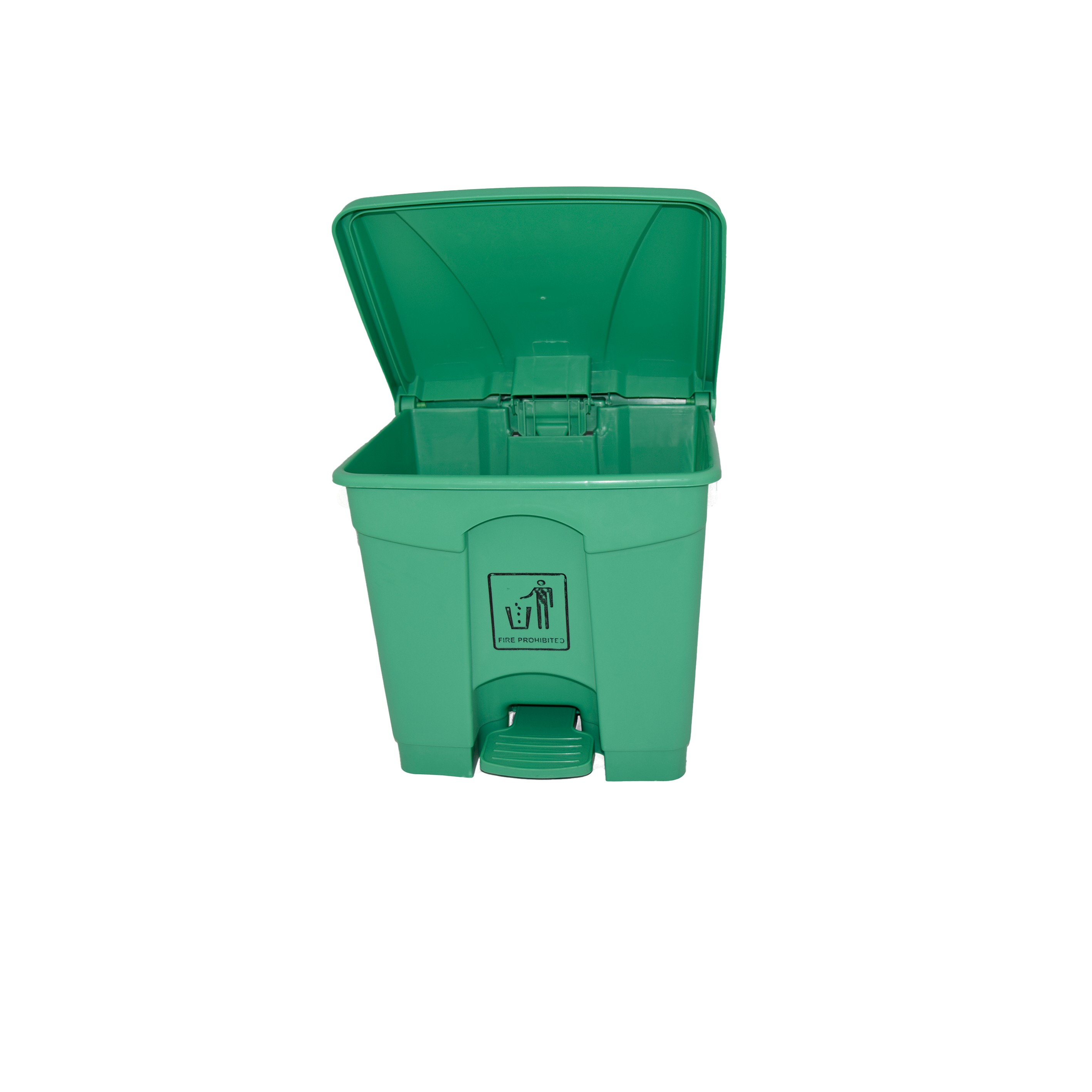 AKC | Plastic Garbage Bin | 30 LTR | GREEN