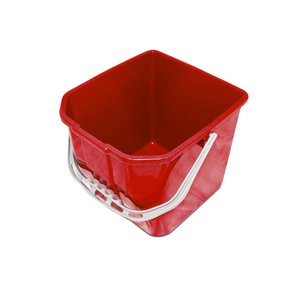 AKC | Plastic Bucket | 15 LTR | RED