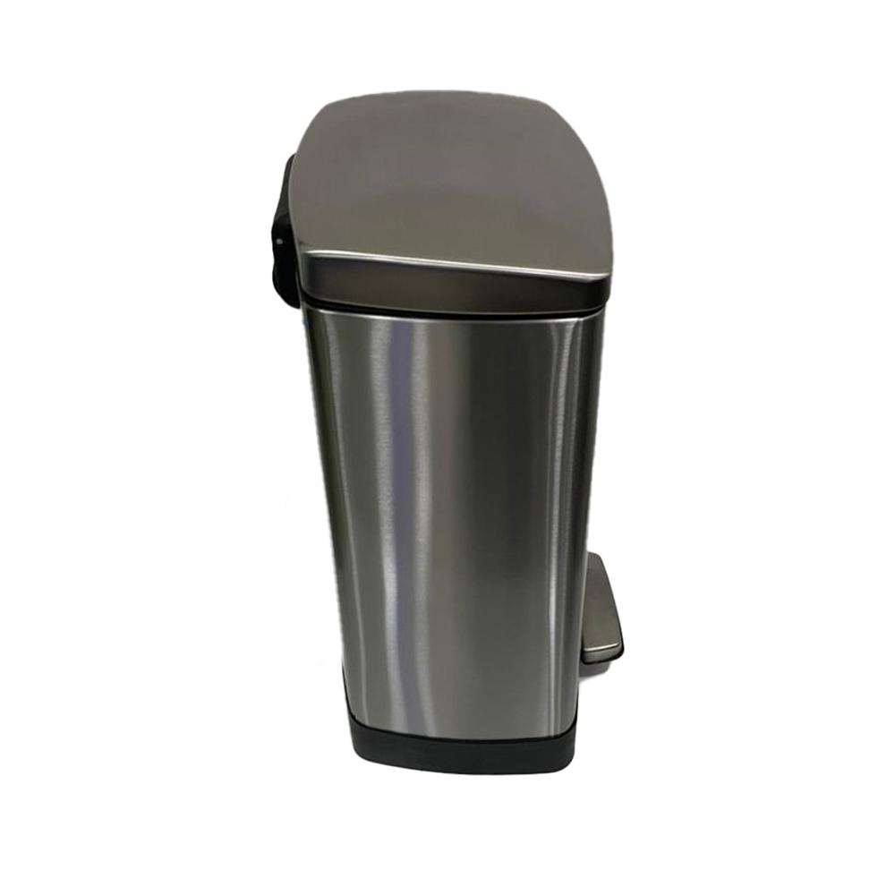 Stainless Steel Rectangle Pedal Bin 12 Liters