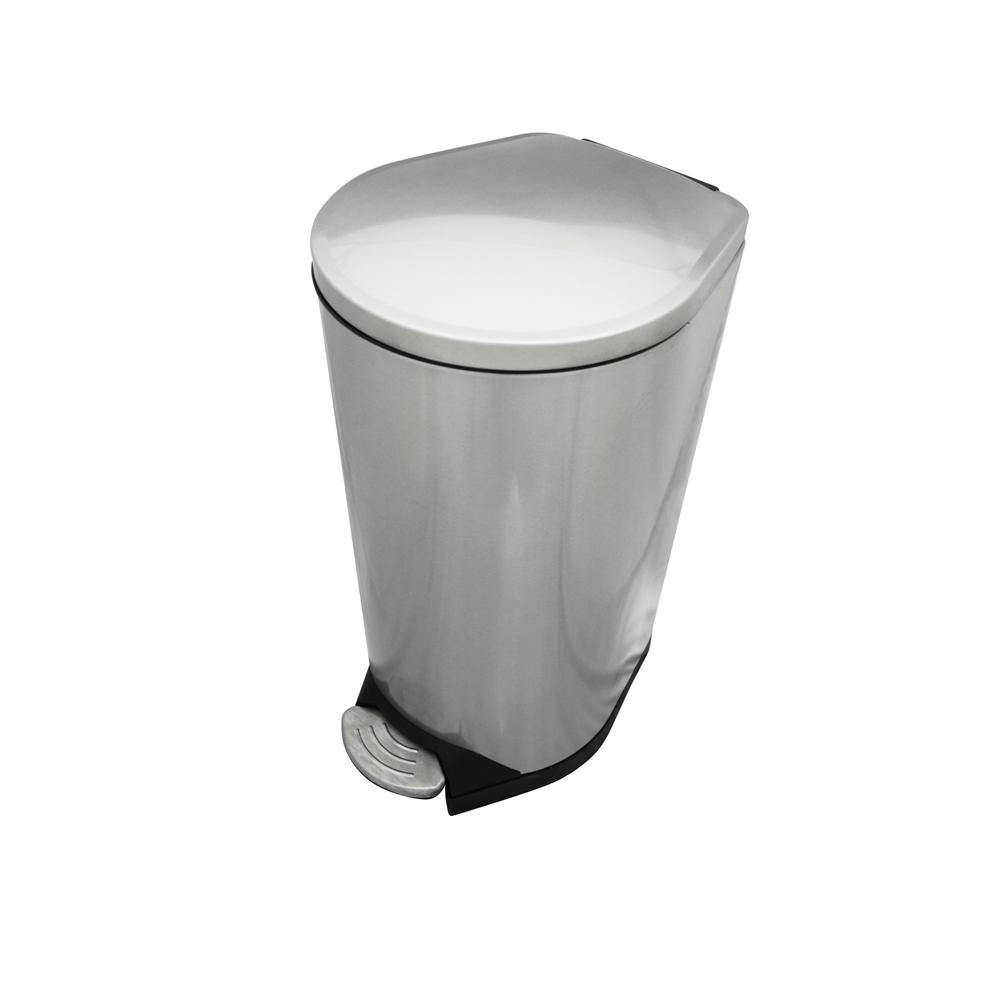 AKC | Stainless Steel Dust Bin | 50 LTR | 42 x 36 x 70 cm